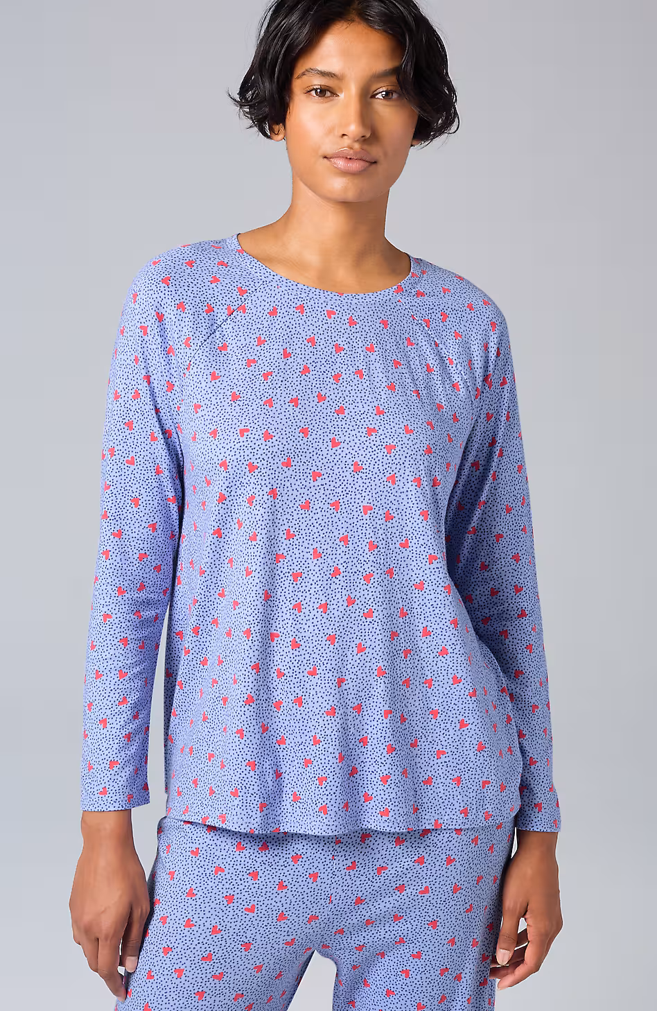 Sleep Ultrasoft Raglan-Sleeve Top