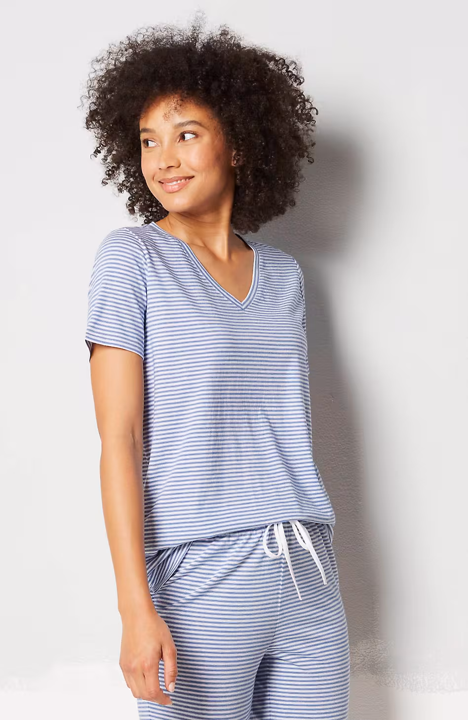 Sleep Ultrasoft V-Neck Tee