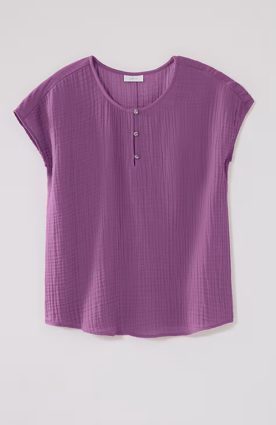 Sleep Cotton-Gauze Relaxed Tee