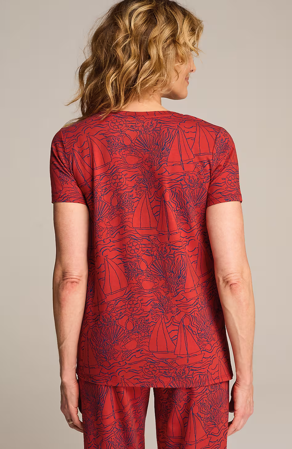 Sleep Ultrasoft V-Neck Tee