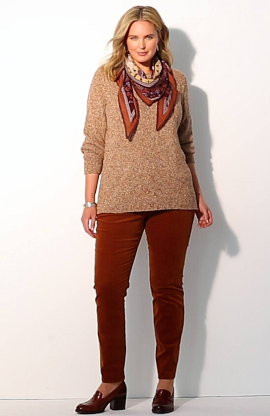 Tweed Pullover Sweater