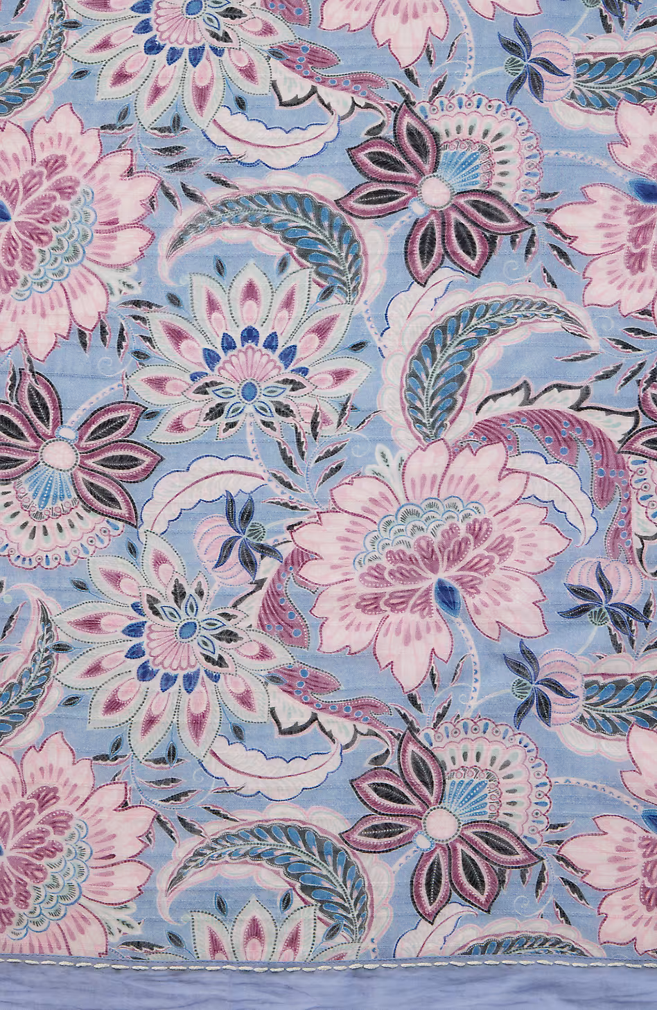 Jeweled Jacobean Square Scarf