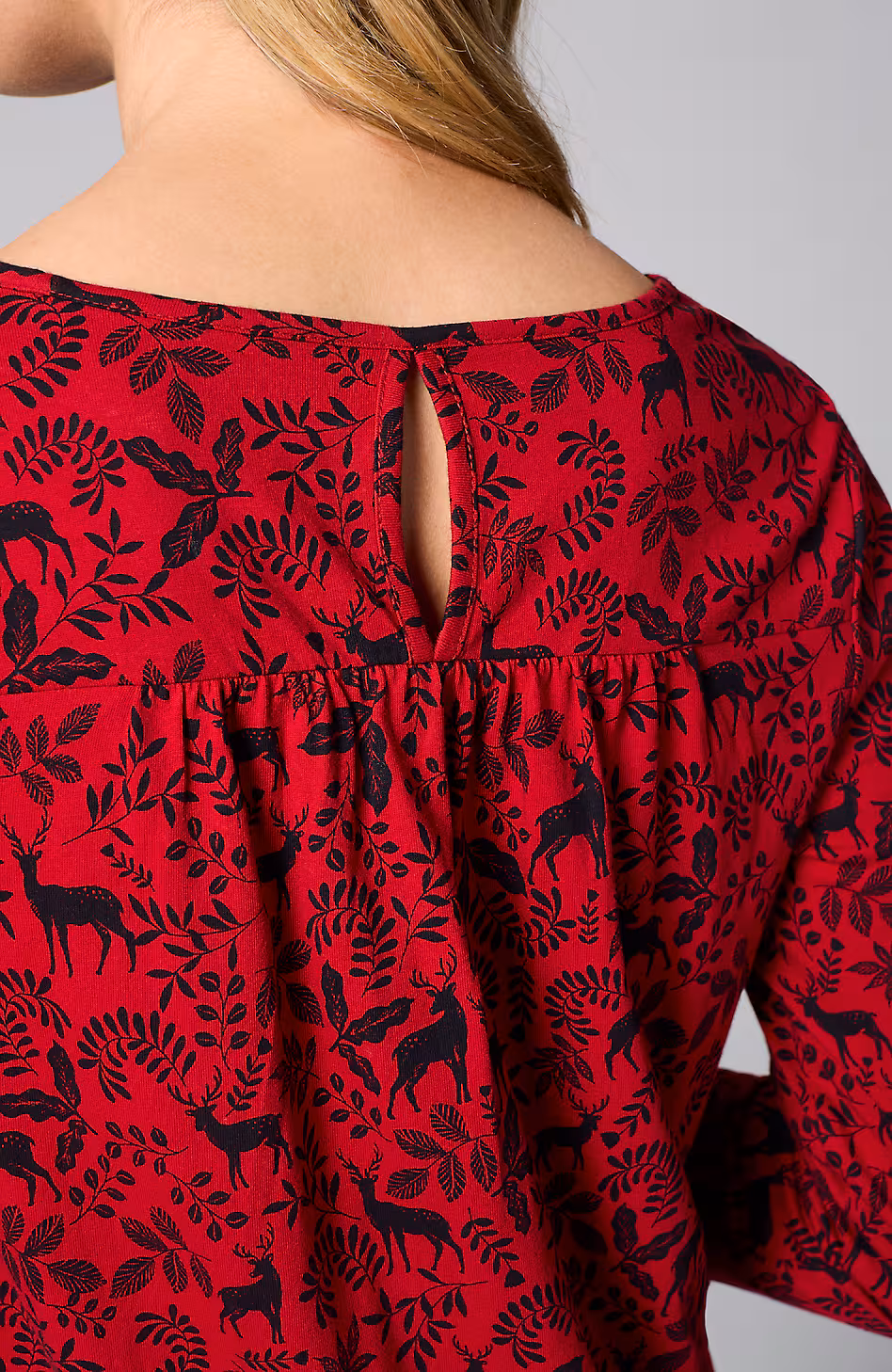 Sleep Ultrasoft Keyhole Gown