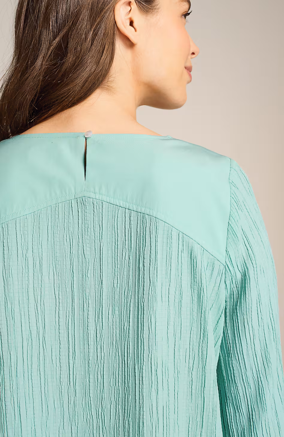 Wearever Crinkle-Textured Top