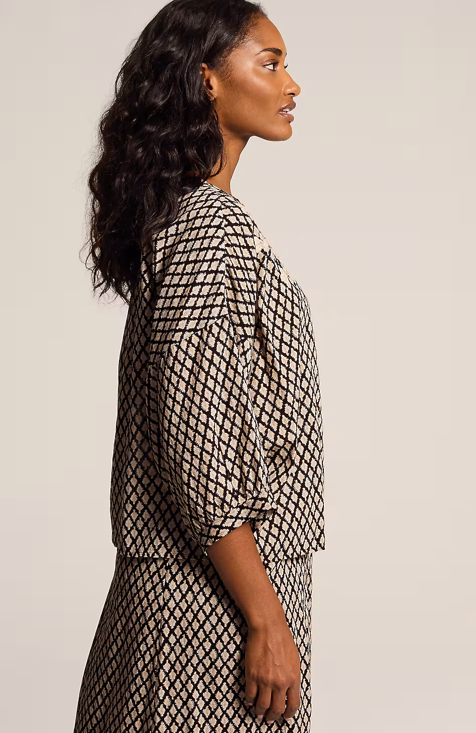 Pure Jill Hand-Embroidered Top