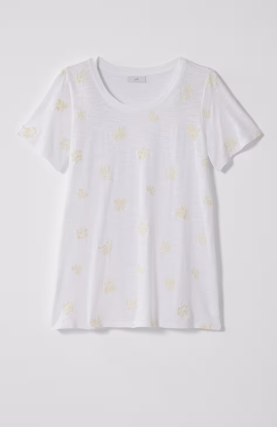 Floral Embroidered Tee