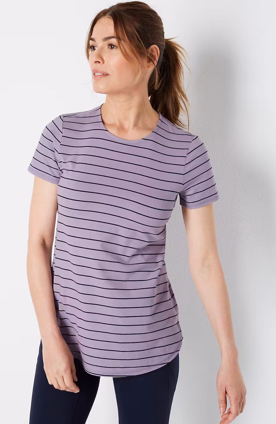 Fit Progress Shirttail Tee