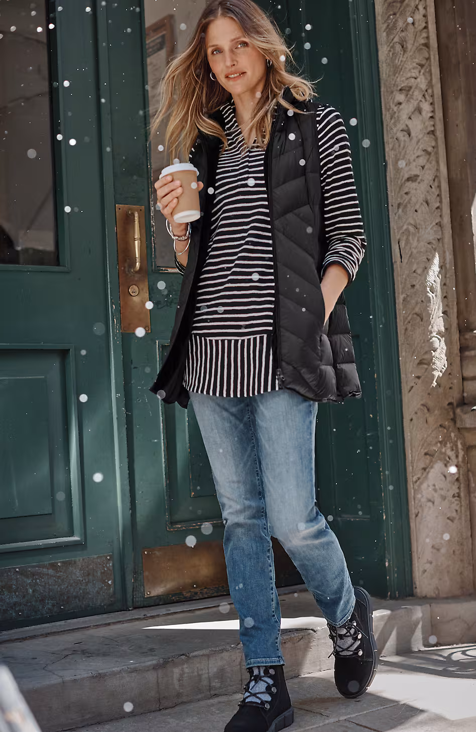 Side-Zip Down Puffer Vest