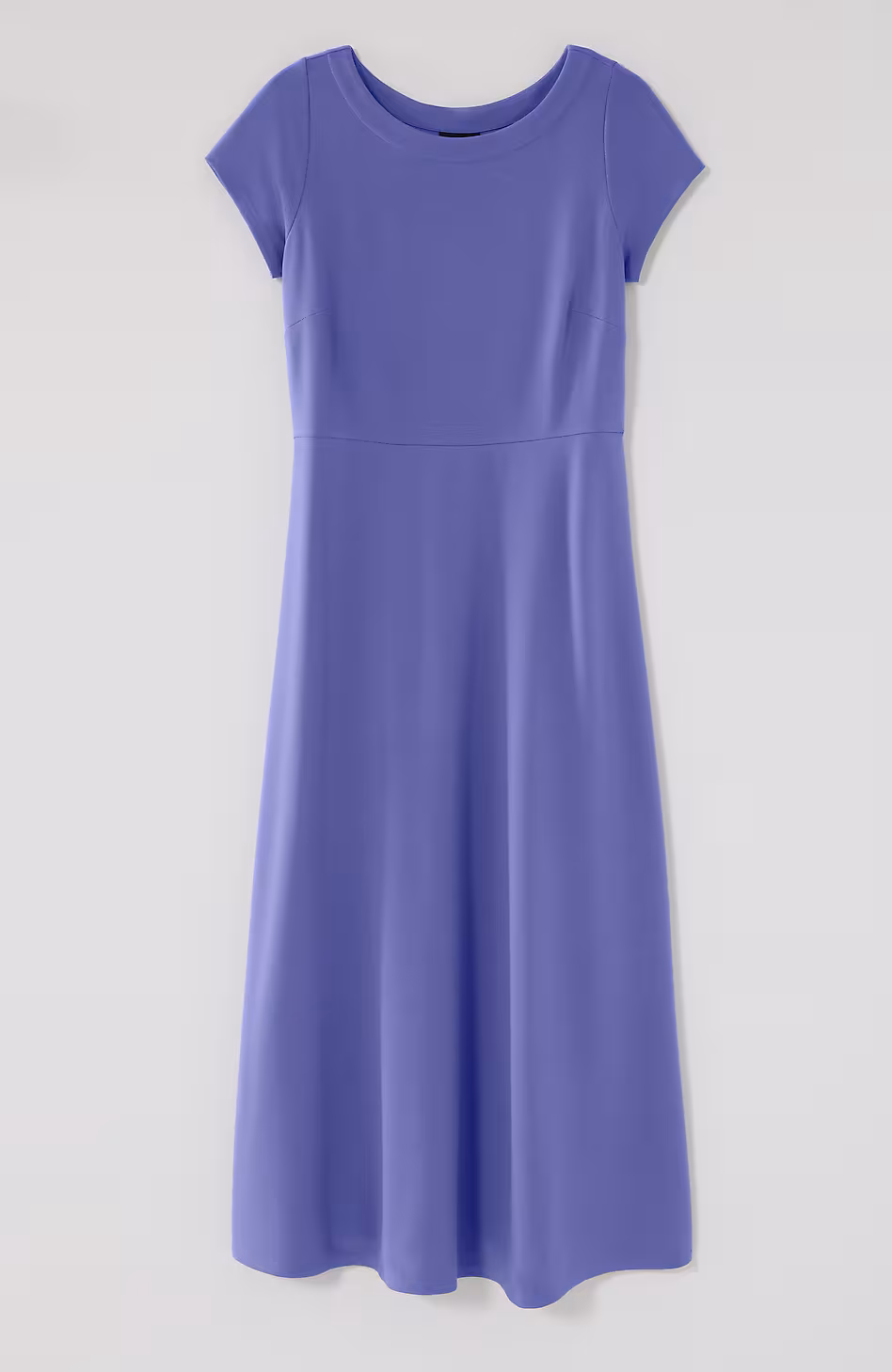 Wearever Double-Face Jersey Boat-Neck Dress