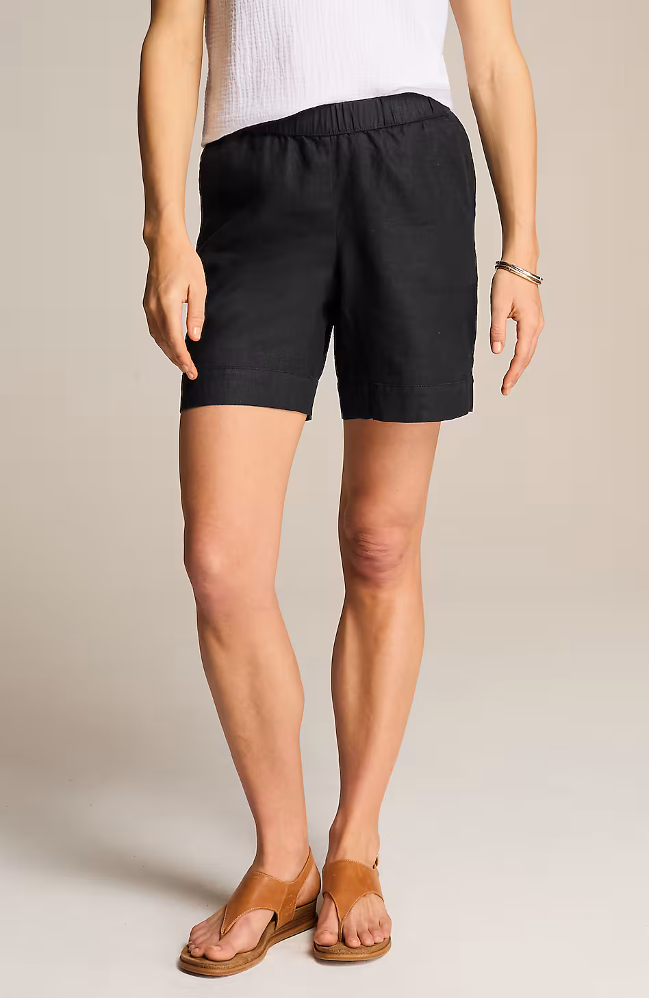 Pure Jill Linen Shorts