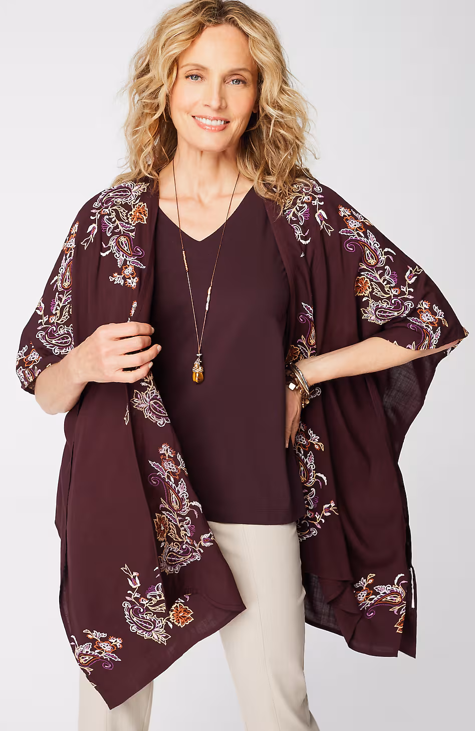 Luxe Supima® Pleat-Back Tee