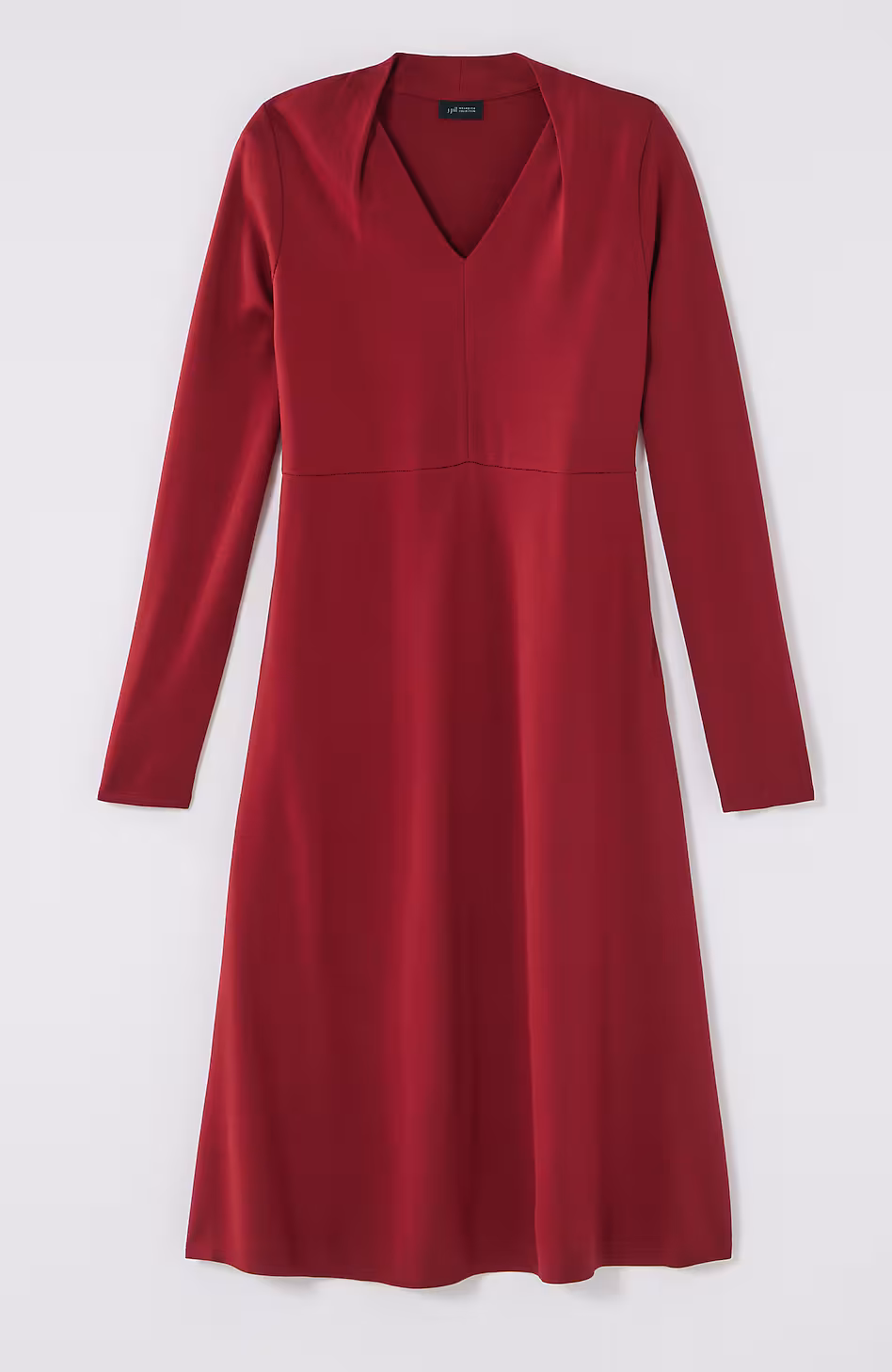 Wearever Double-Face Jersey Fit-And-Flare Dress