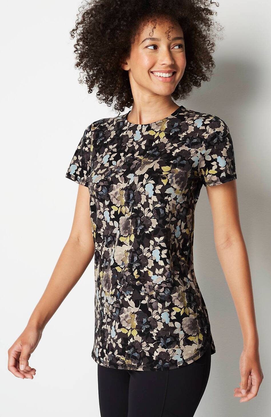 Fit Progress Shirttail Tee