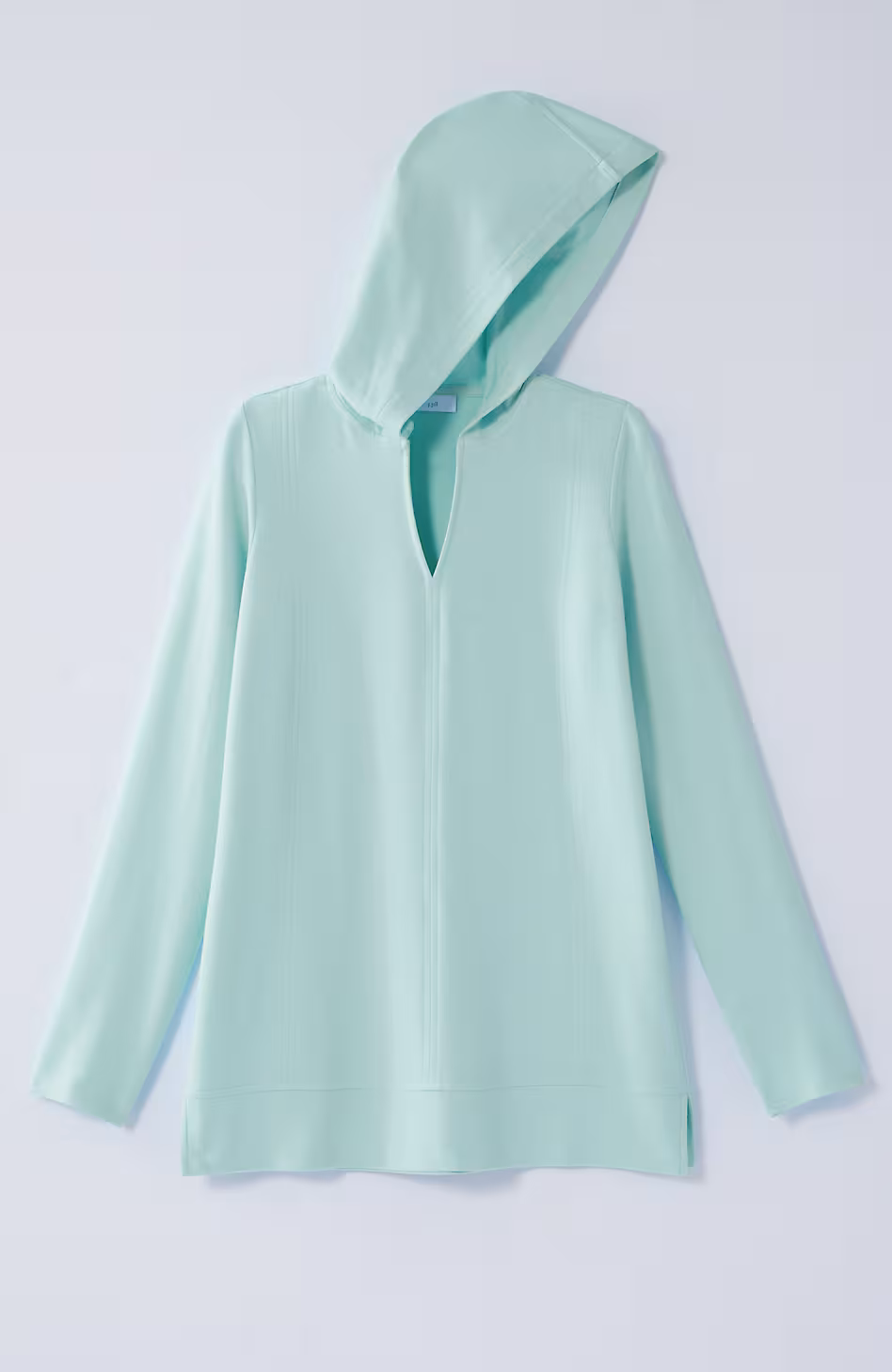 Seamed Hoodie Tunic