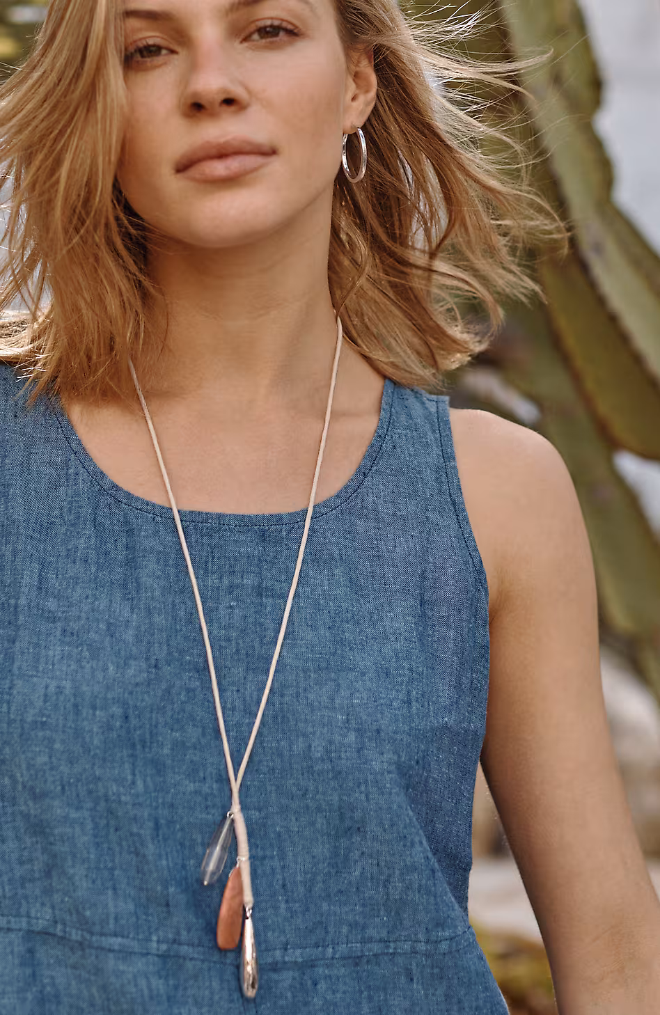 Corded Cluster Necklace