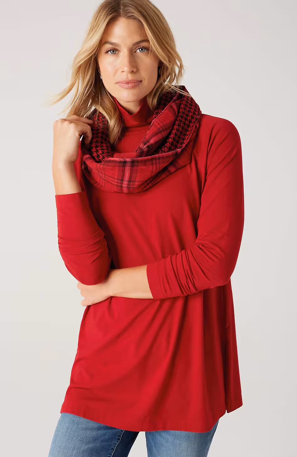 Luxe Supima® Everyday Turtleneck Tunic