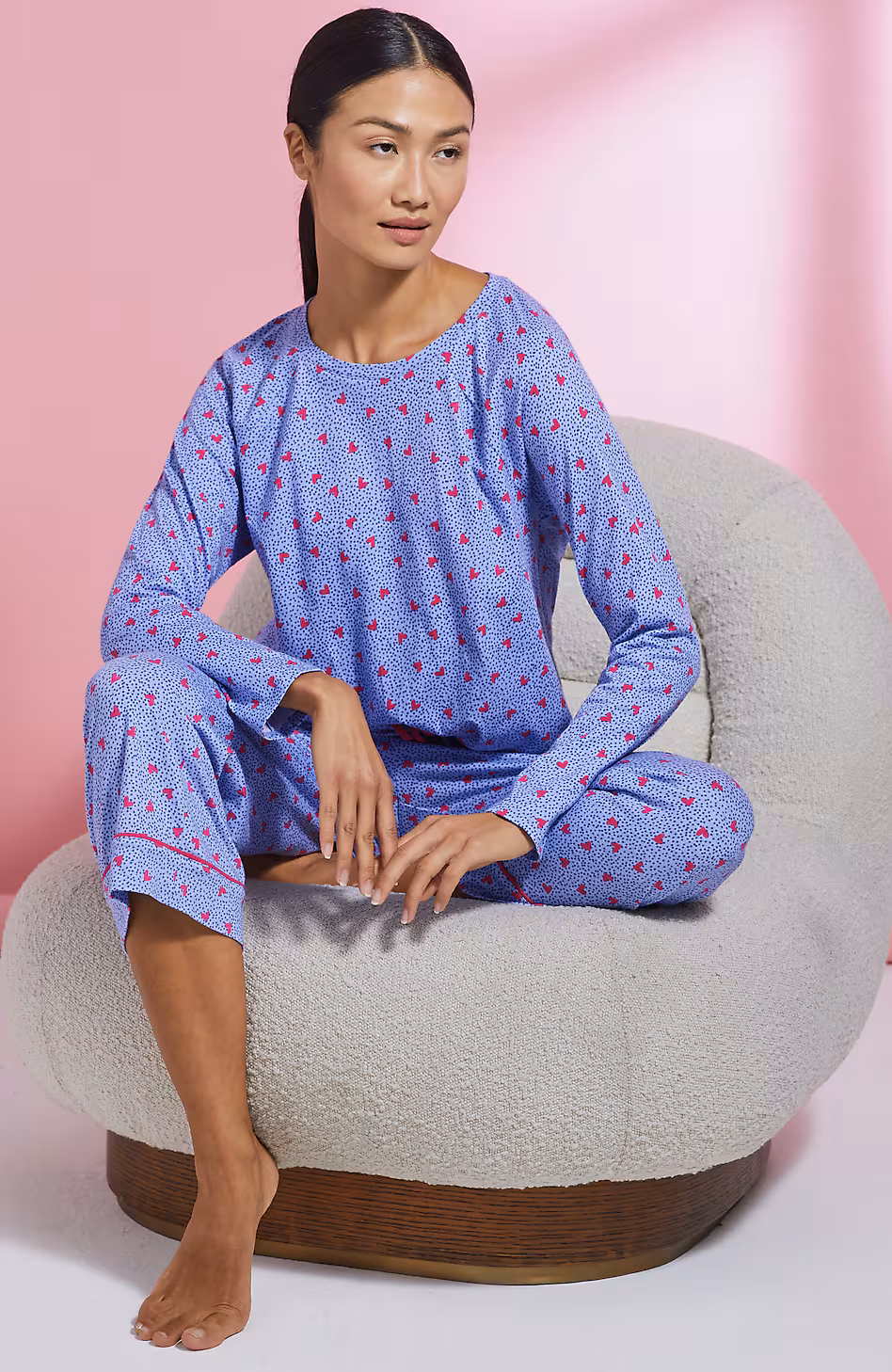 Sleep Ultrasoft Raglan-Sleeve Top