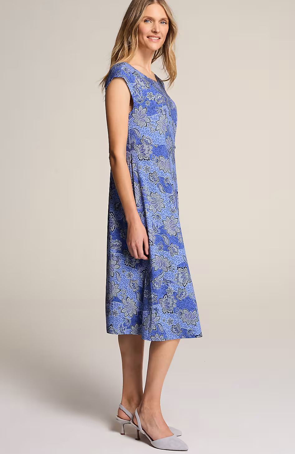 Wearever Draped A-Line Dress