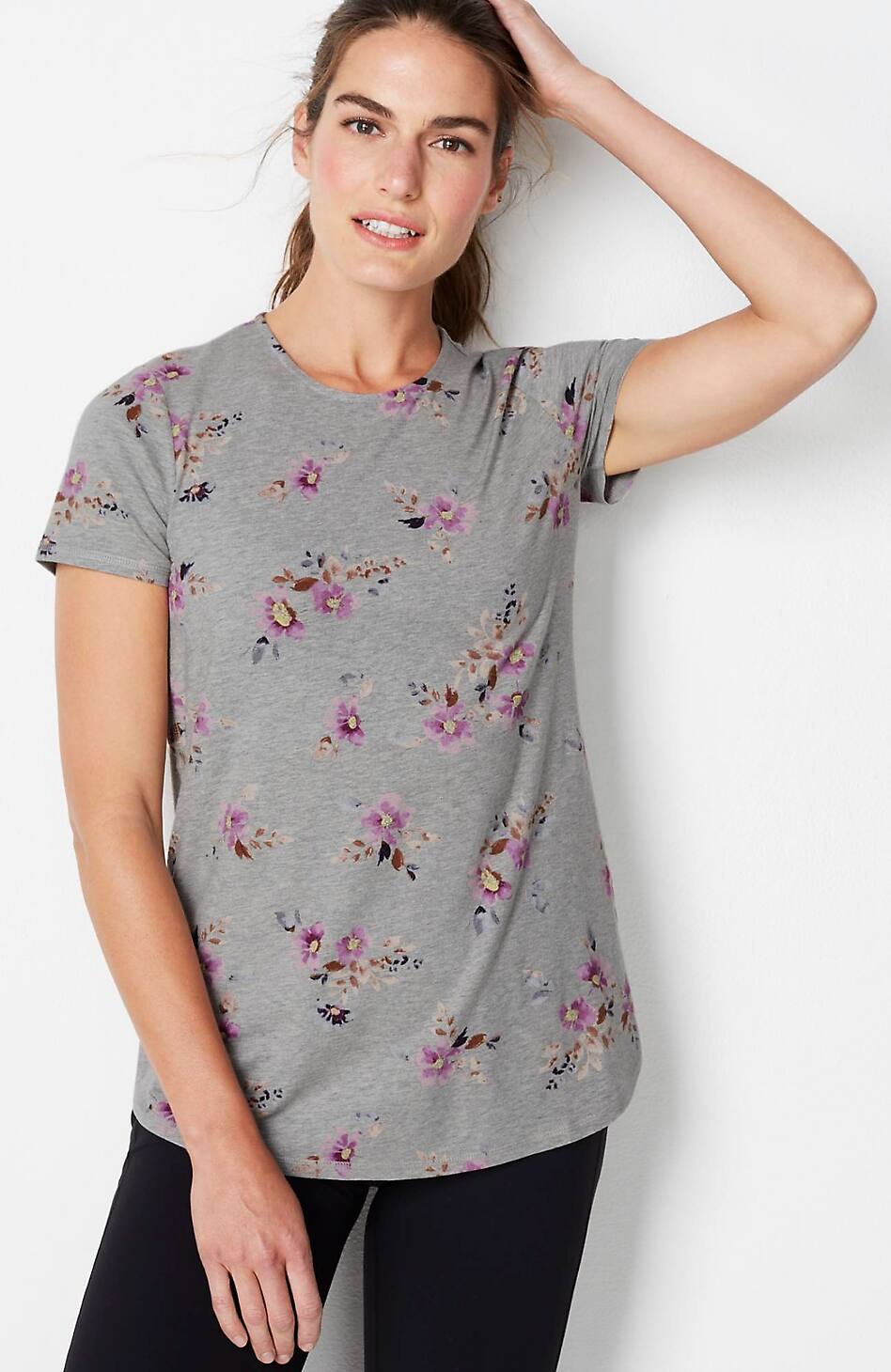 Fit Progress Shirttail Tee