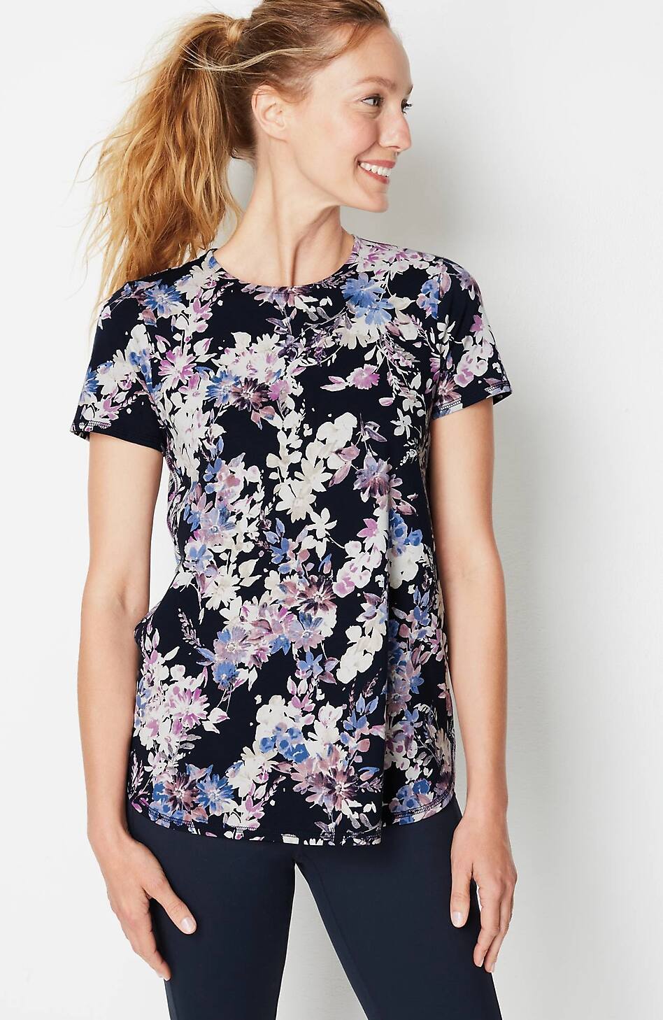 Fit Progress Shirttail Tee