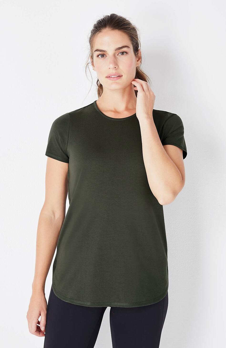 Fit Progress Shirttail Tee