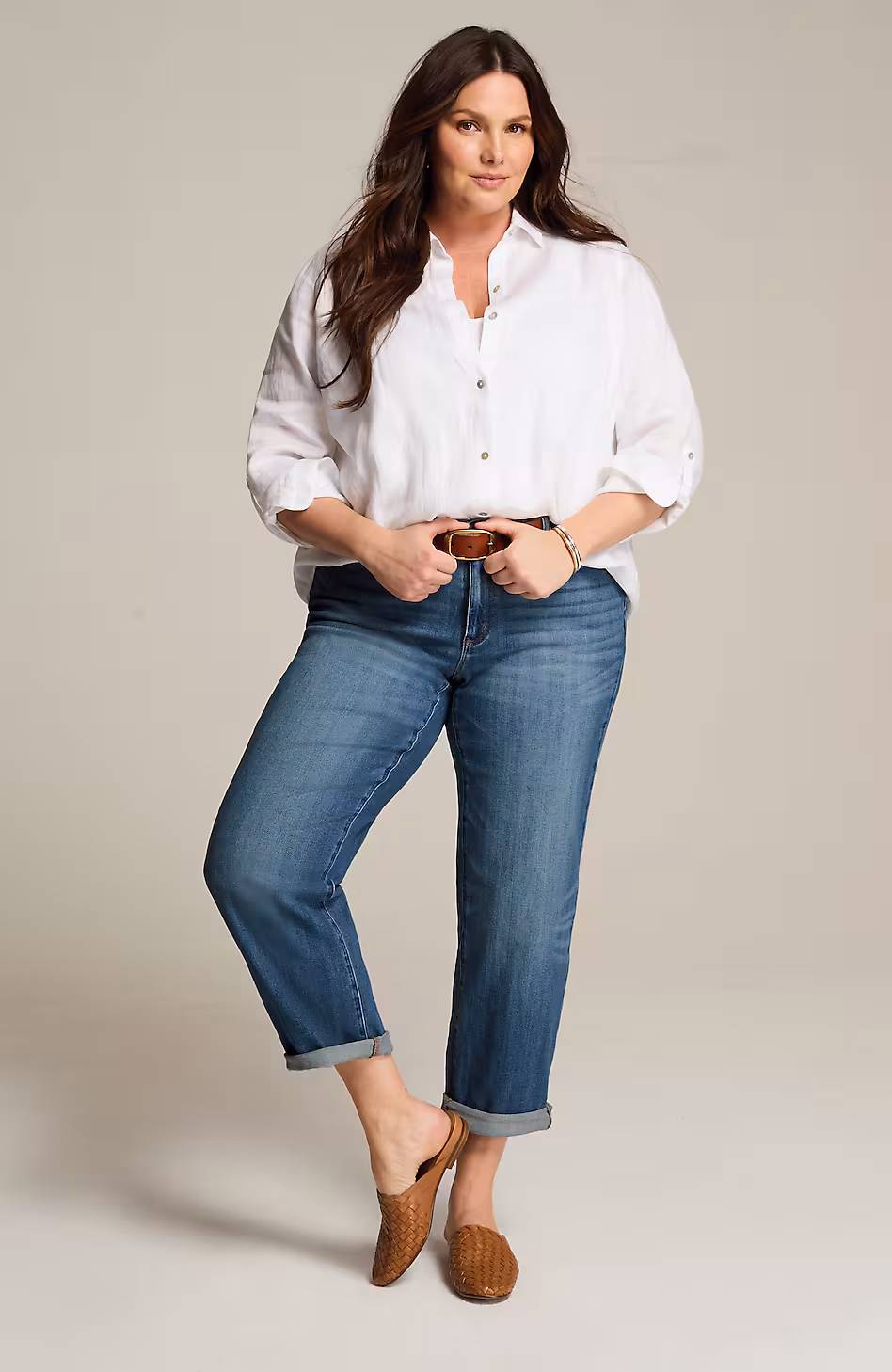 Relaxed Boyfriend Jeans