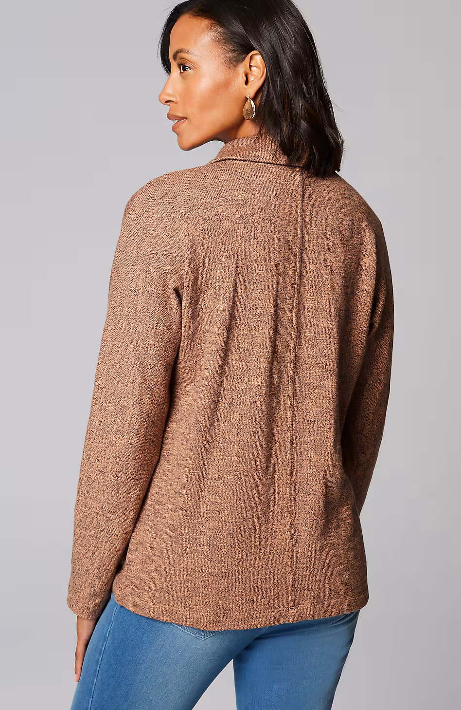 Pure Jill Shawl-Collar Dolman Top