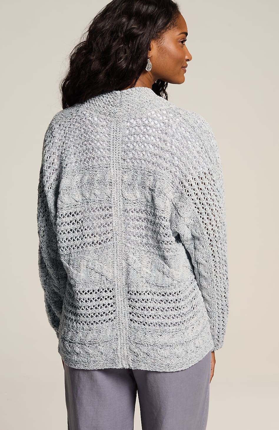 Pure Jill Open-Texture Cardi