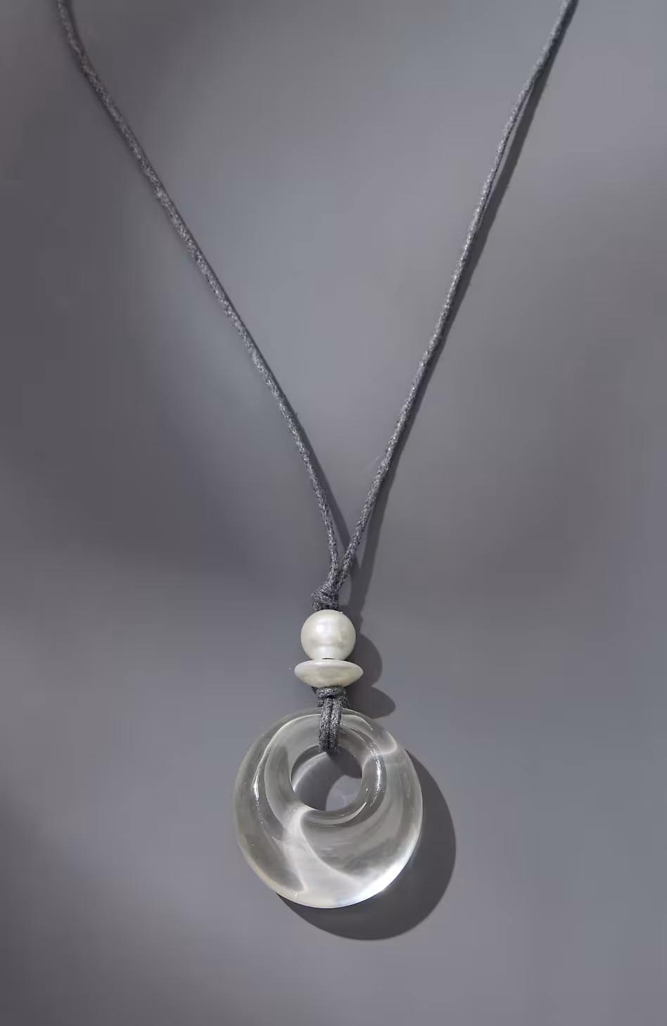 Glass Pendant Necklace