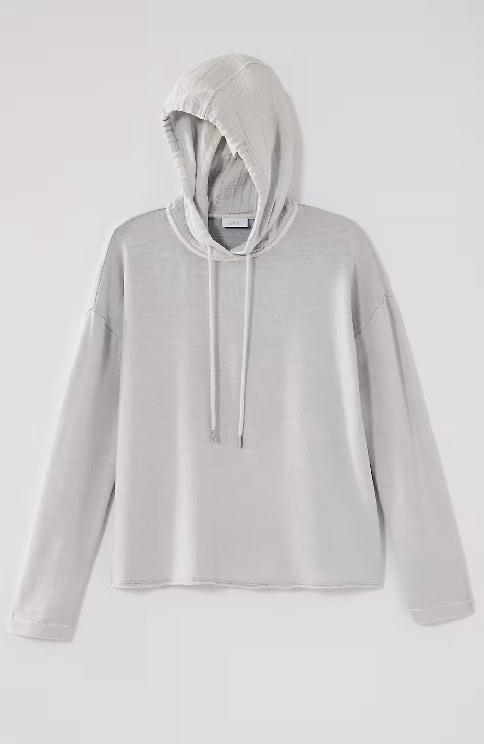 Fit Slub-Terry Garment-Dyed Hoodie