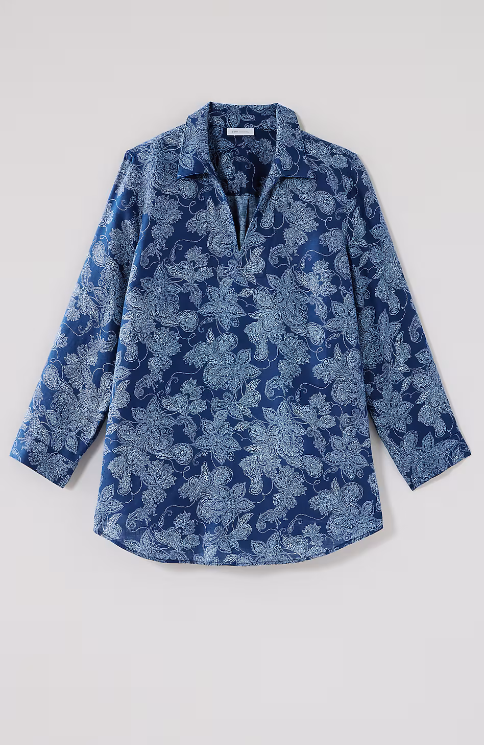 Non-Iron Linen Popover Shirt