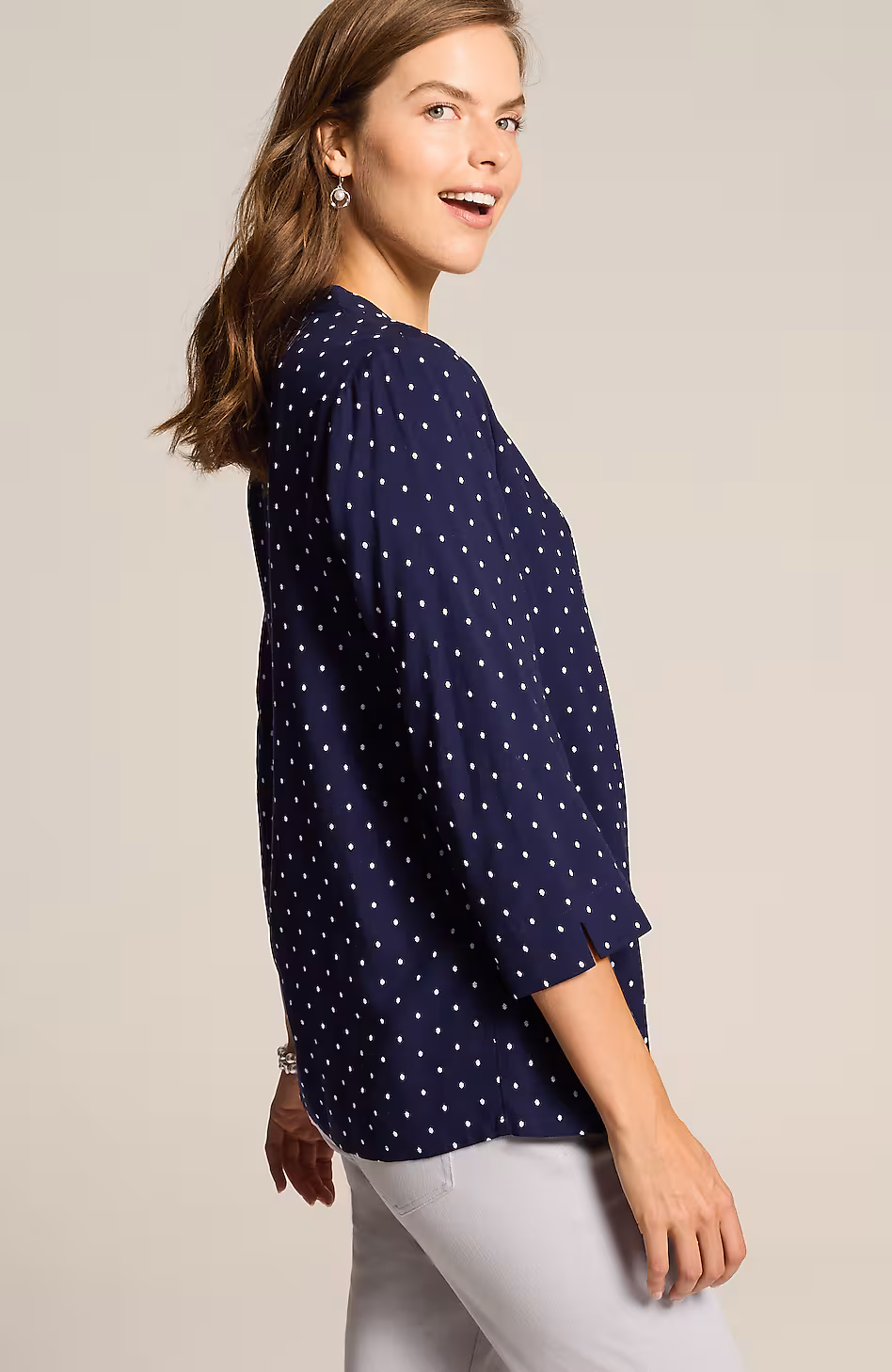 Wearever Pintucked Dobby Top