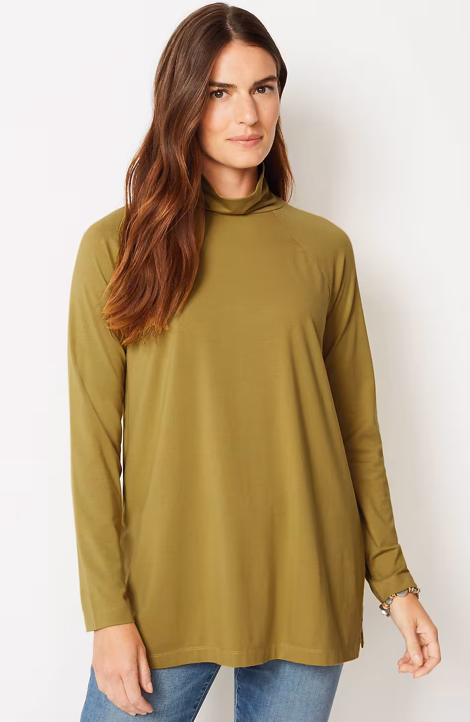 Luxe Supima® Everyday Turtleneck Tunic