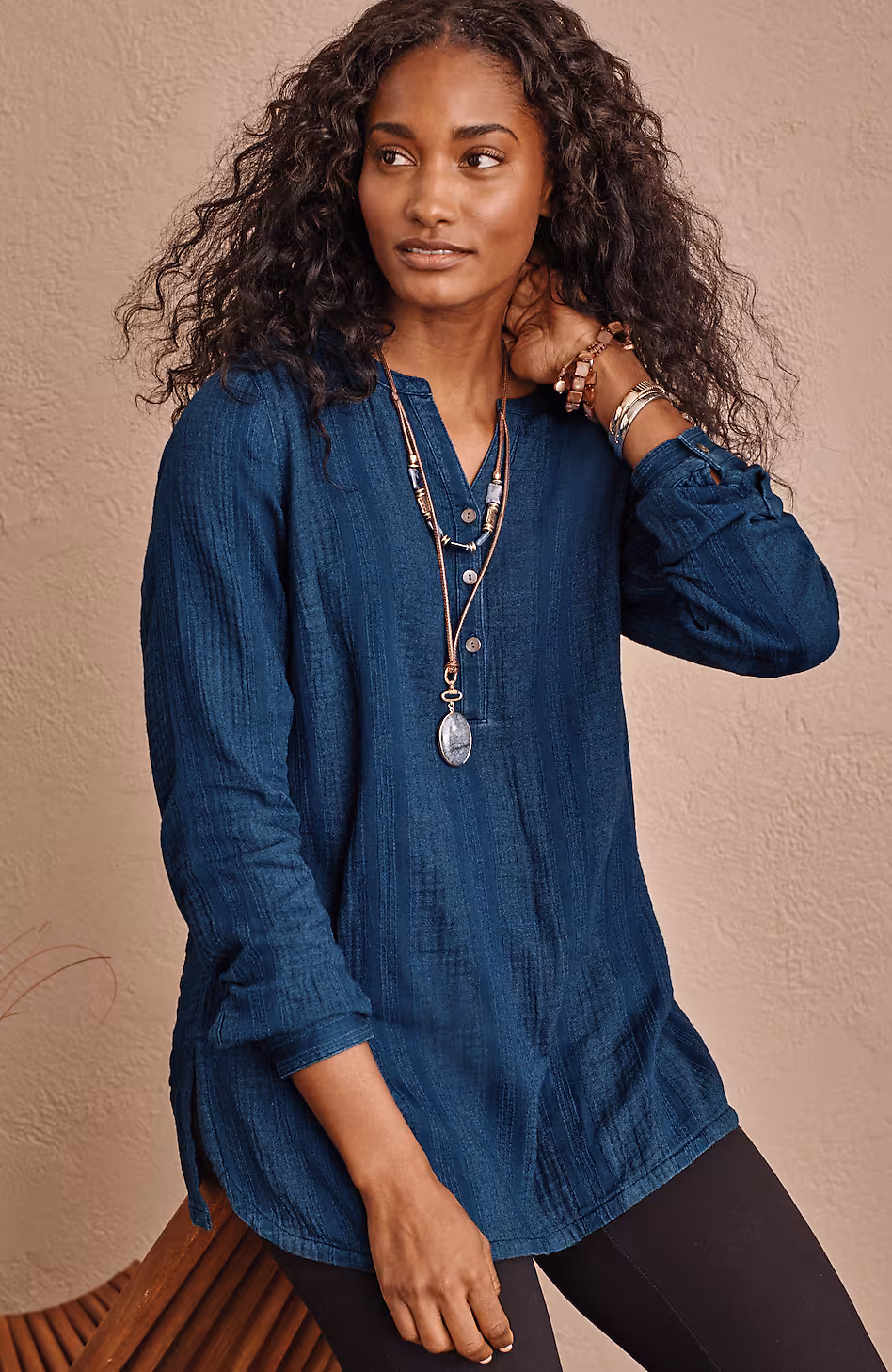 Pure Jill Textured Tunic