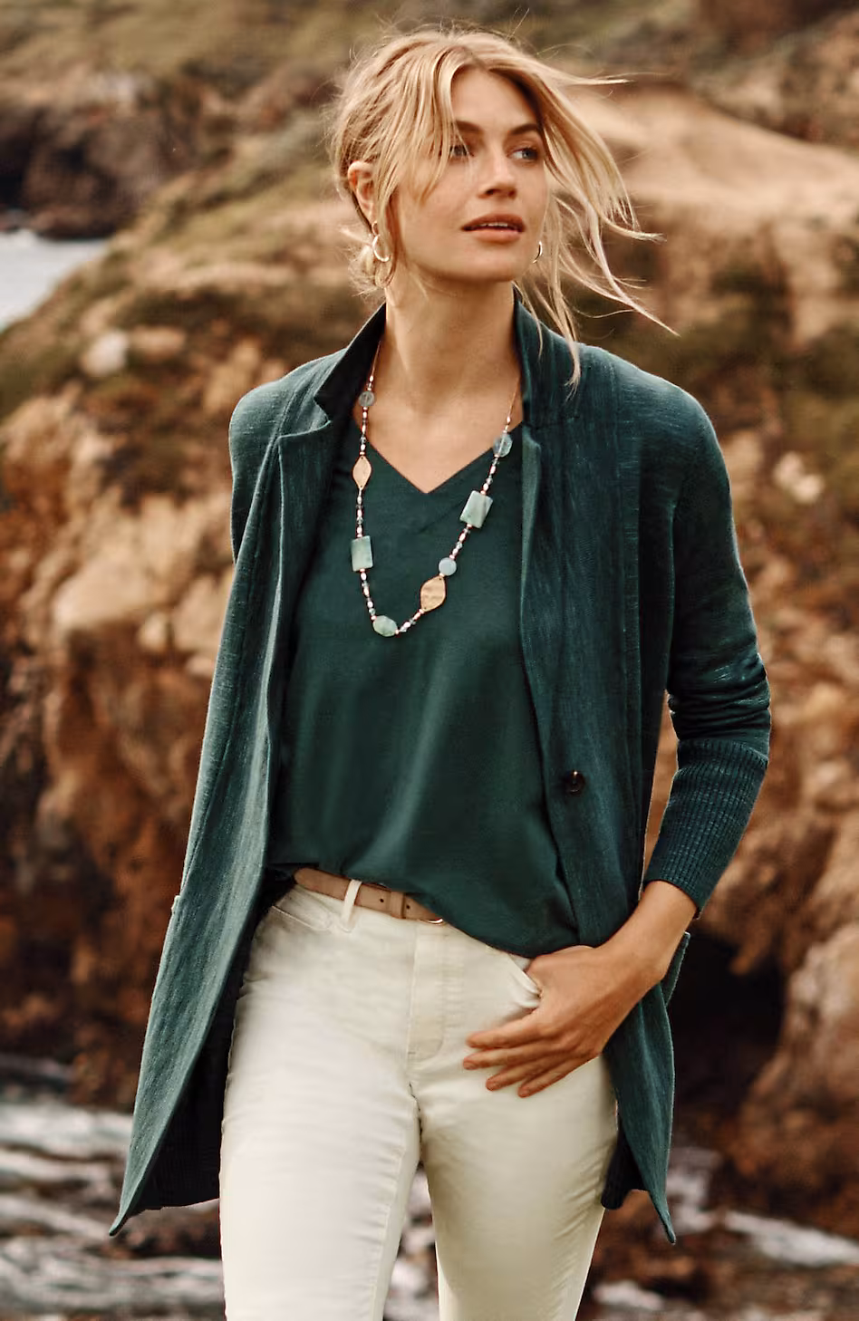 Textured Sweater-Jacket