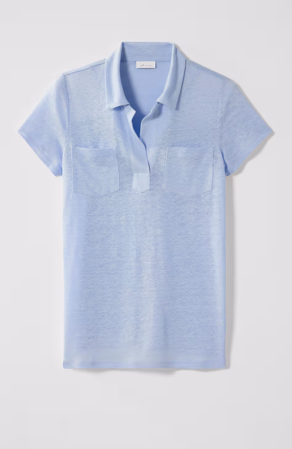 Linen Patch-Pocket Tee