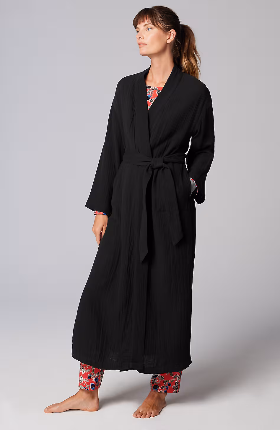 Sleep Cotton-Gauze Robe