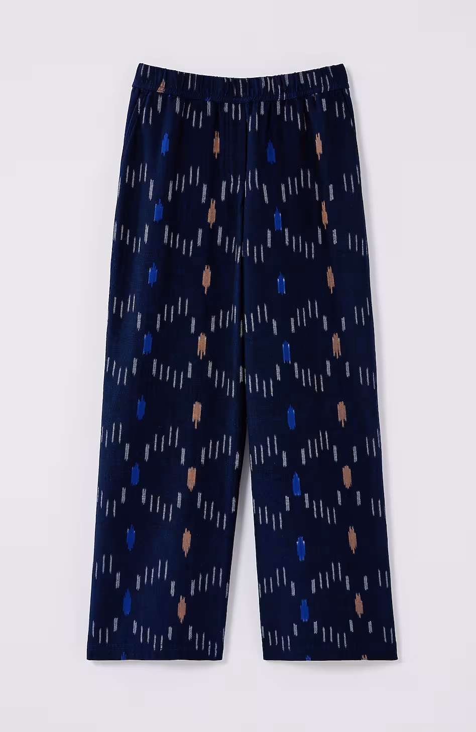 Pure Jill Ikat Wide-Leg Crops