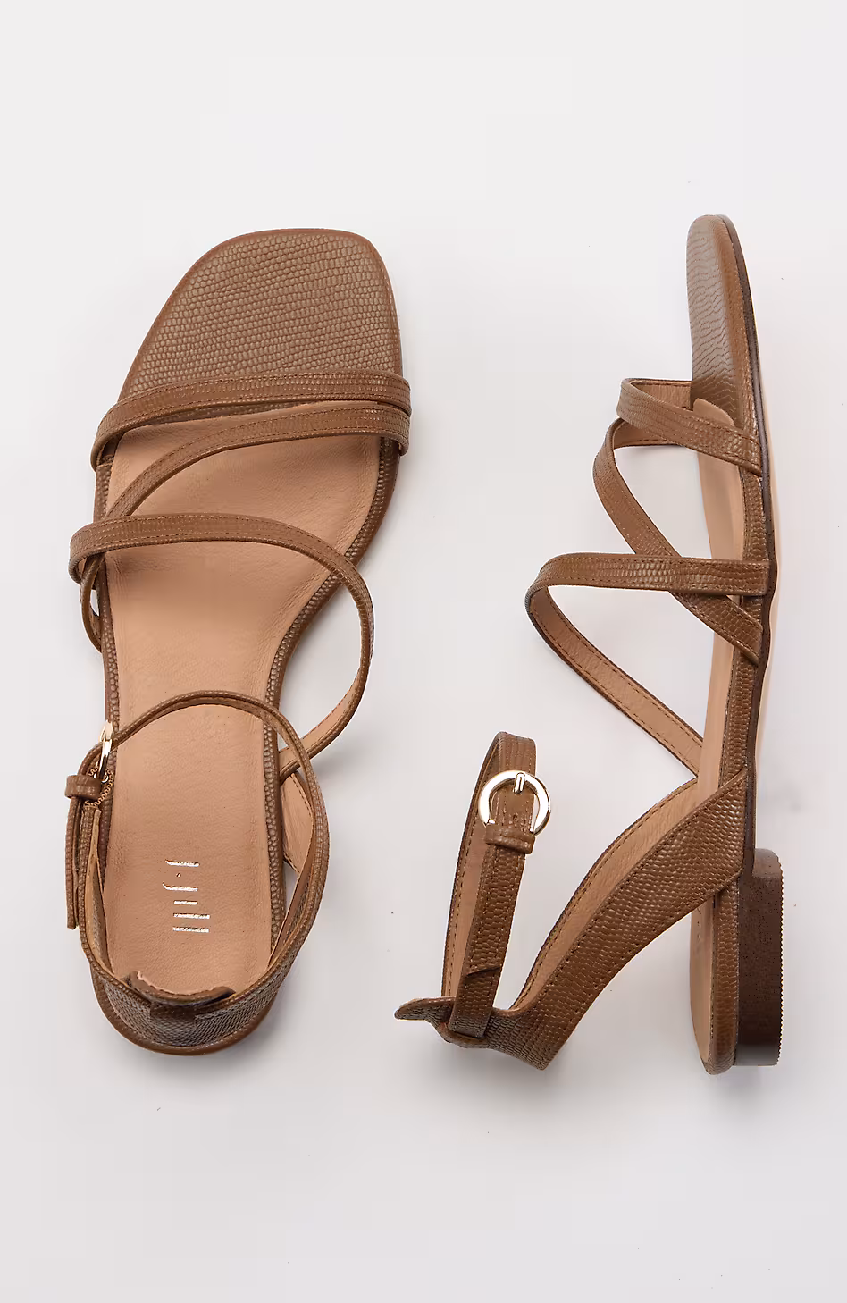 Amelia Crisscross Strappy Sandals