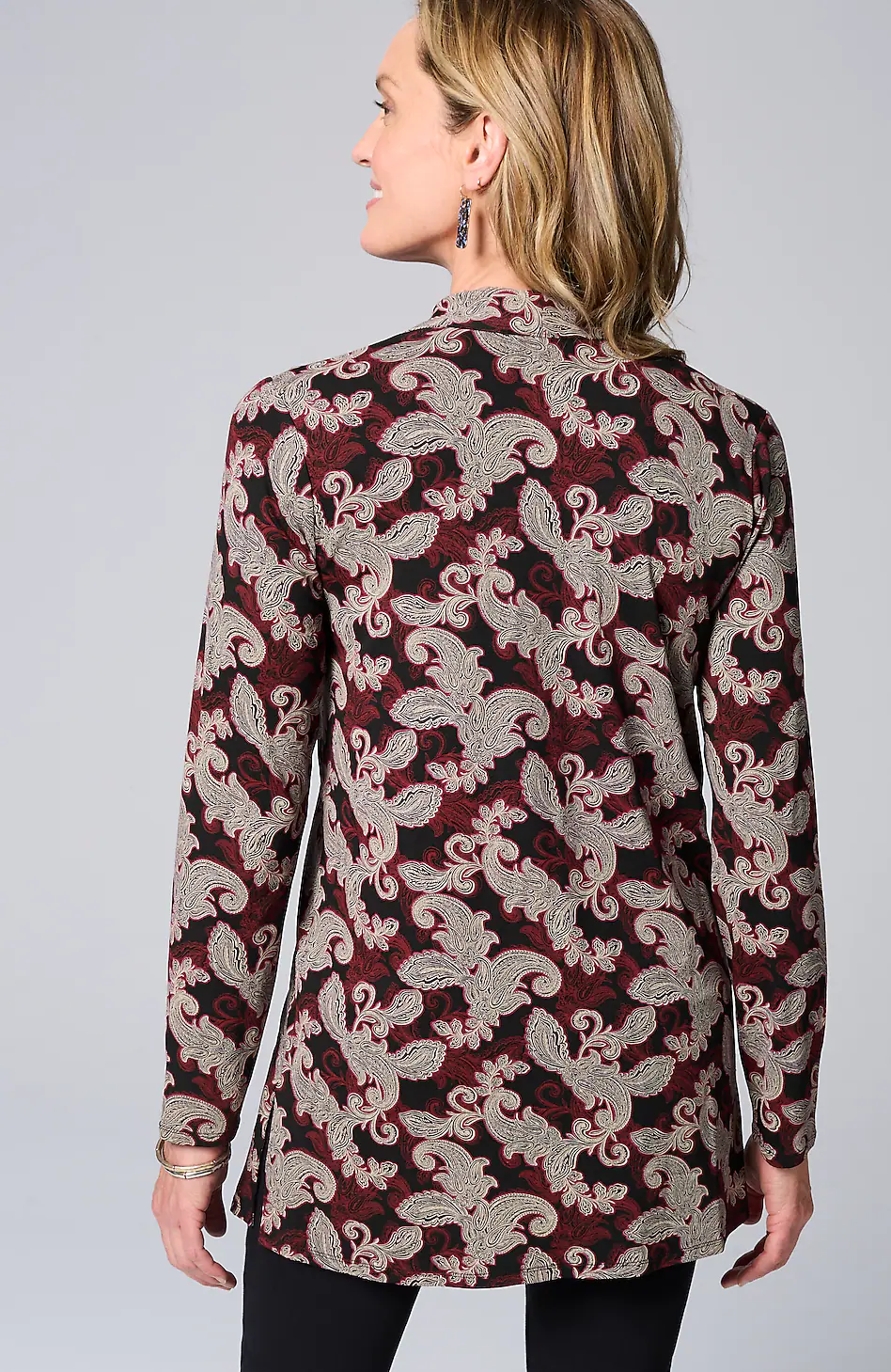 Wearever Crossover V-Neck Tunic