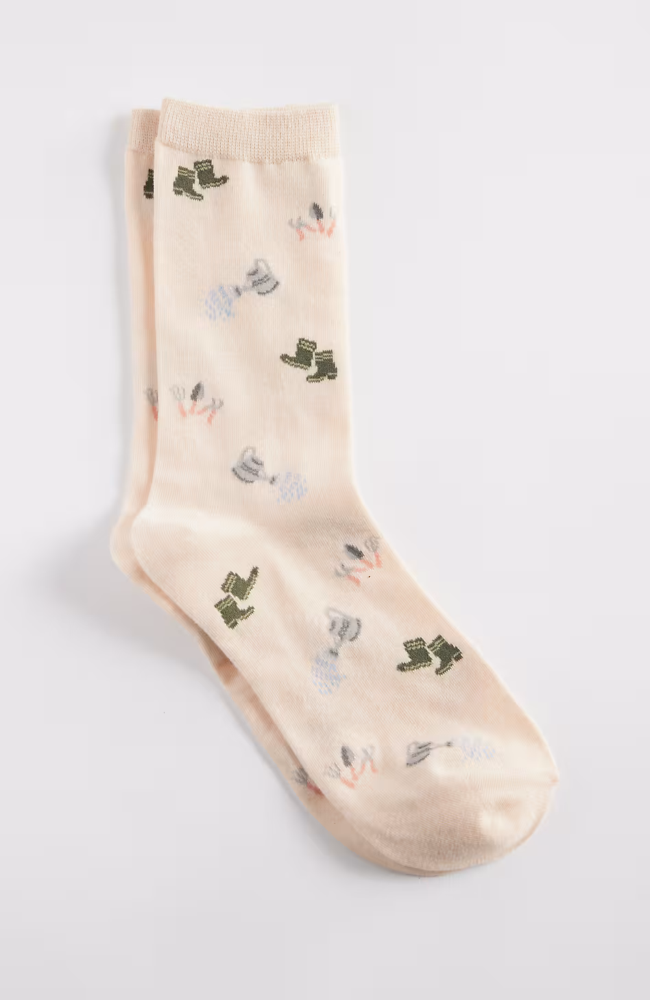 Blooming Garden Crew Socks