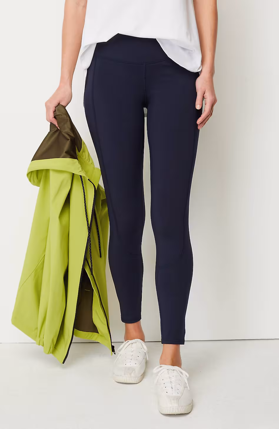 Fit Performance 7/8 Curved-Seam Leggings