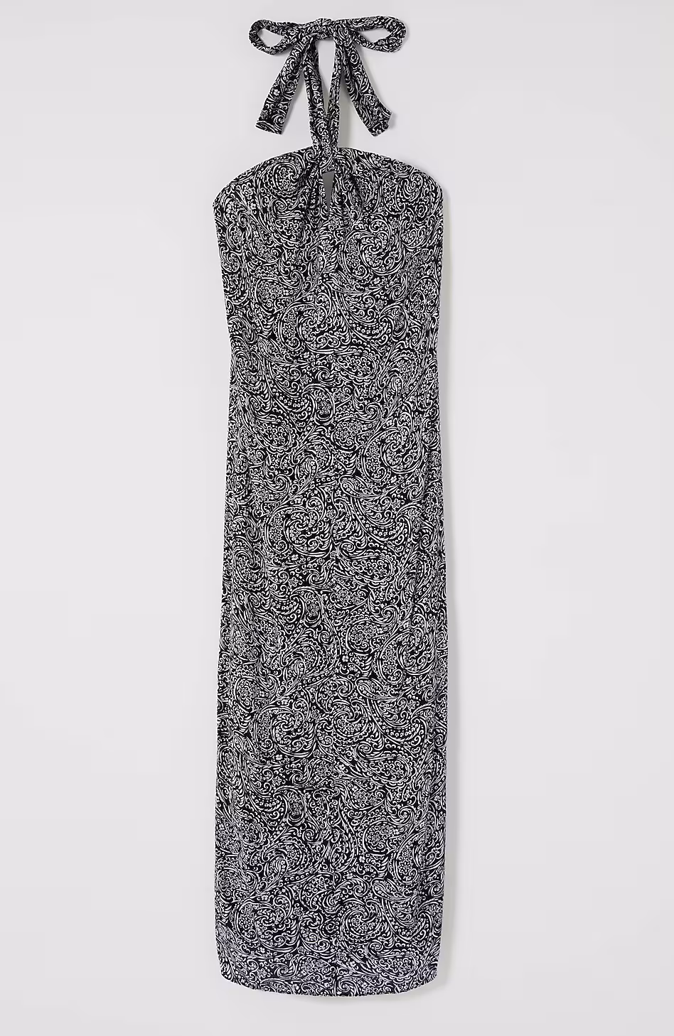 Twisted-Halter Dress