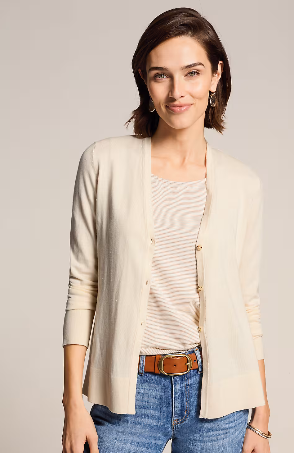 Organically Grown Cotton Lightweight Cardi