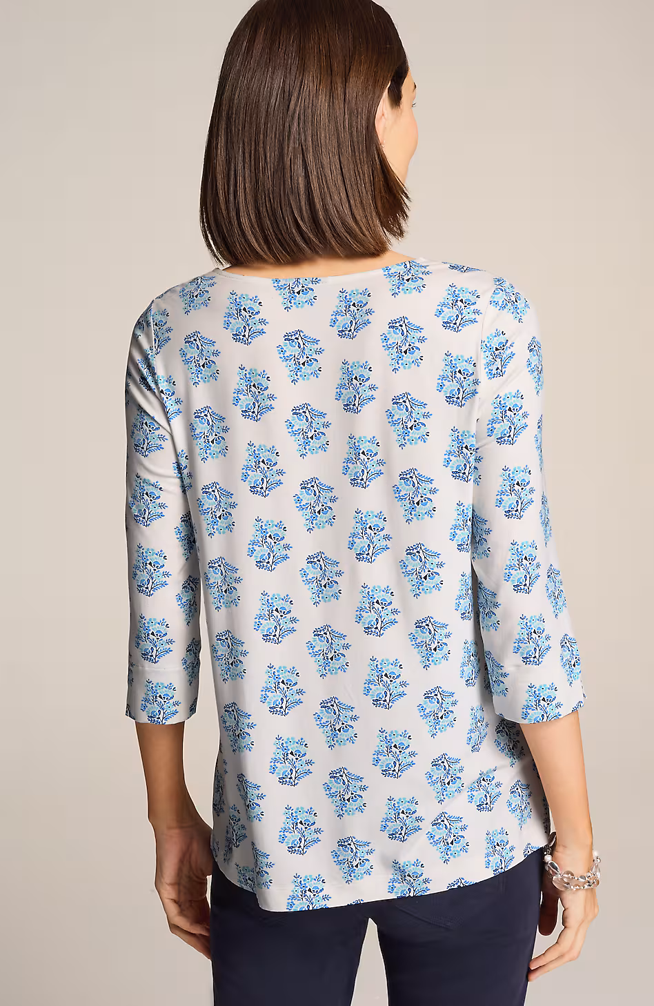 Wearever Ballet-Sleeve Crew-Neck Top