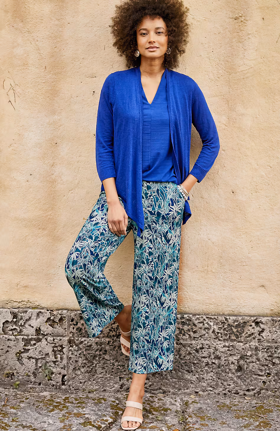 Wearever Wide-Leg Knit Crops