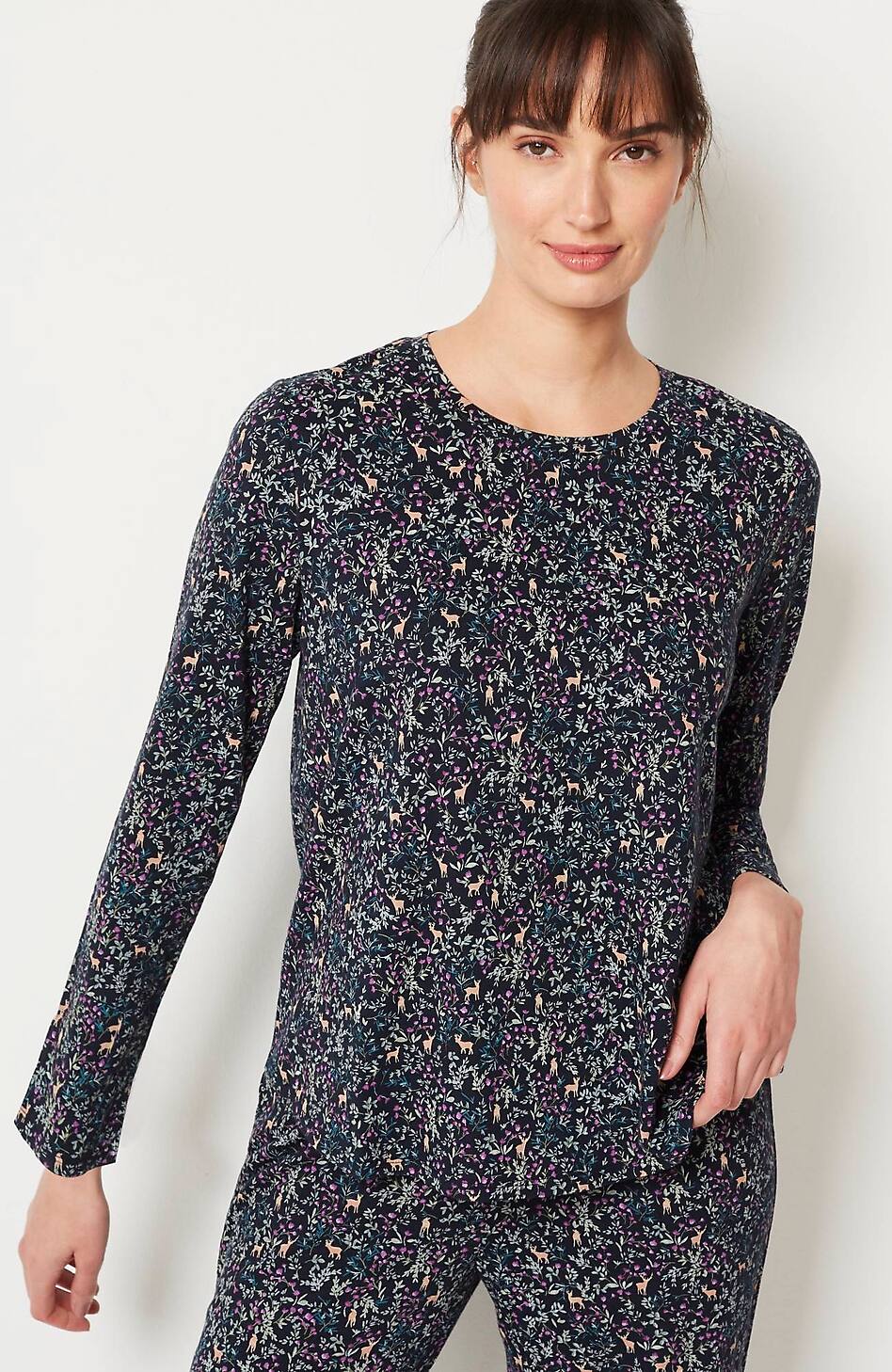 Sleep Ultrasoft Long-Sleeve Top