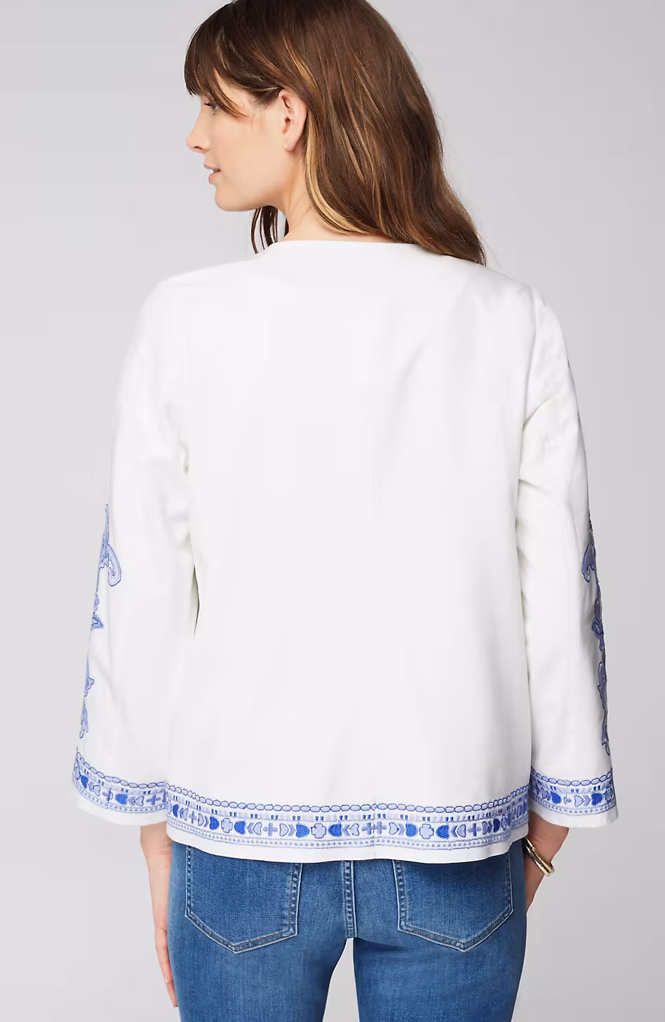 Lightweight Embroidered Jacket