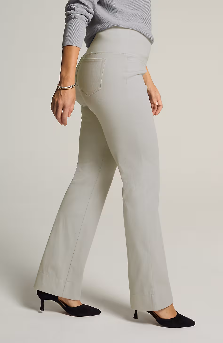 Wearever Smooth-Fit Boot-Cut Knit Jeans