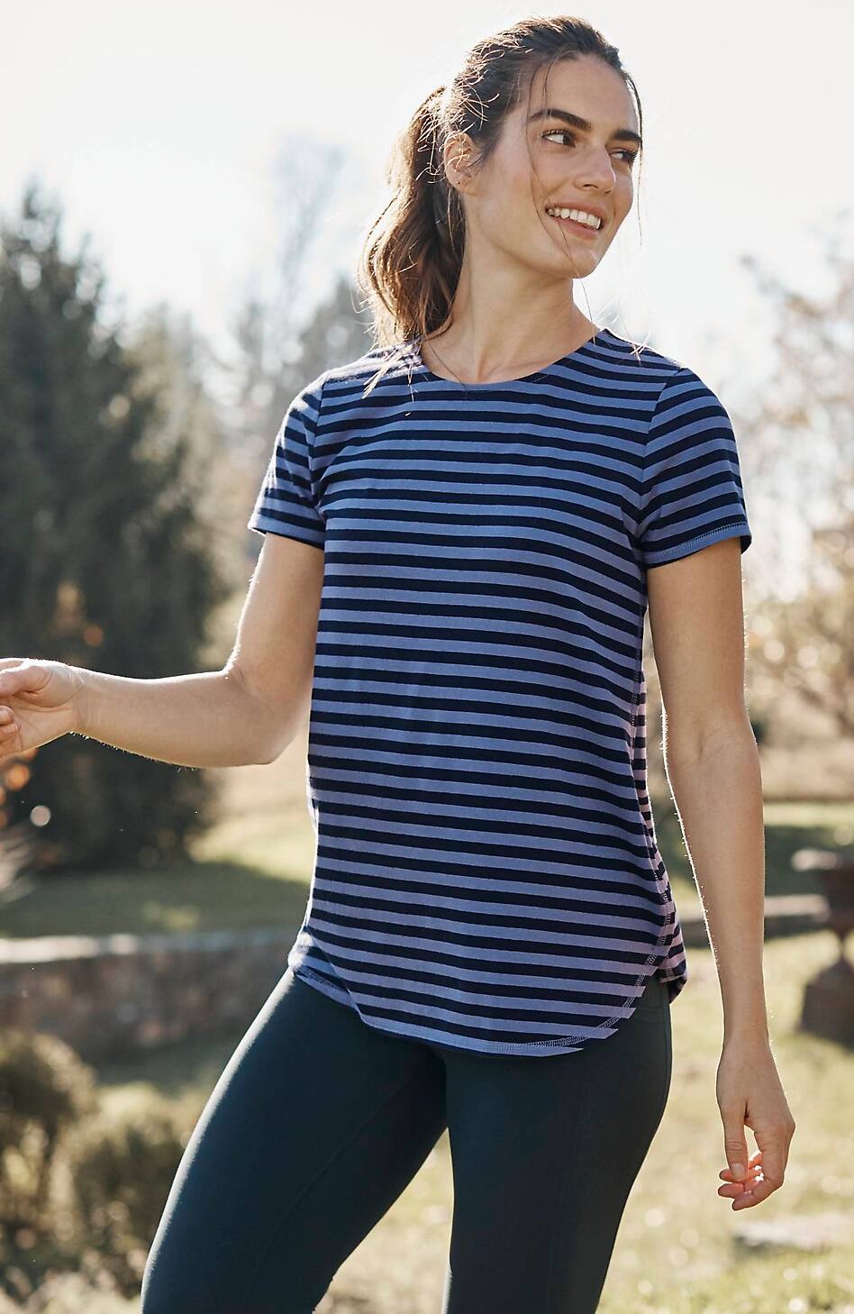 Fit Progress Shirttail Tee